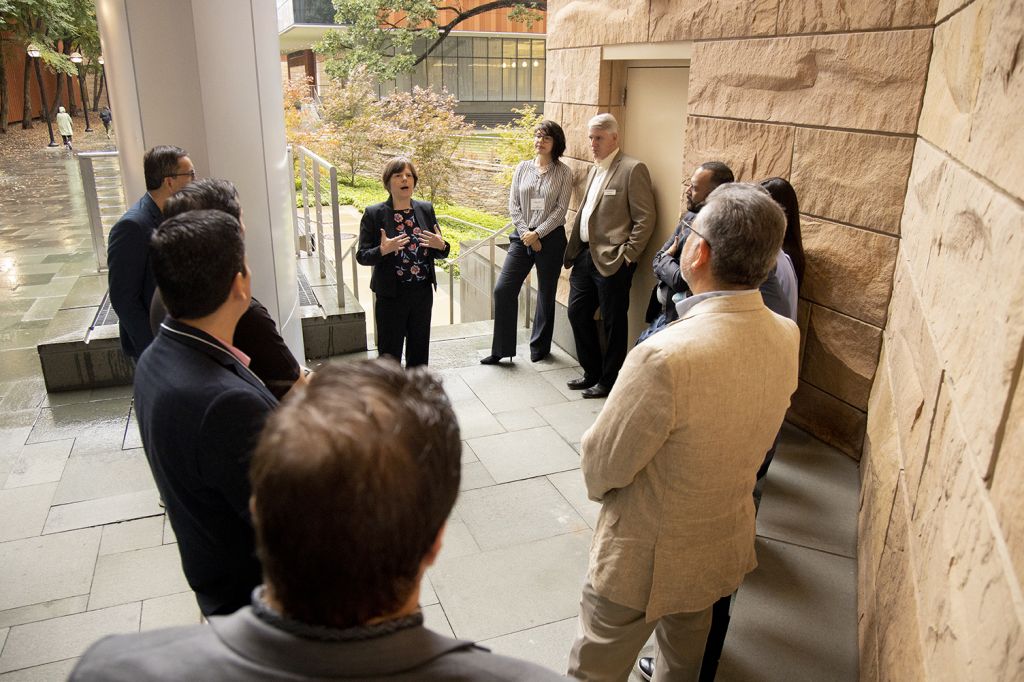 Leaders in business, technology, academia and government from the State of Chihuahua, Mexico arrive at University of Michigan.