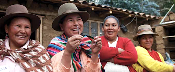 Women working with Chakipi Acceso in Peru.