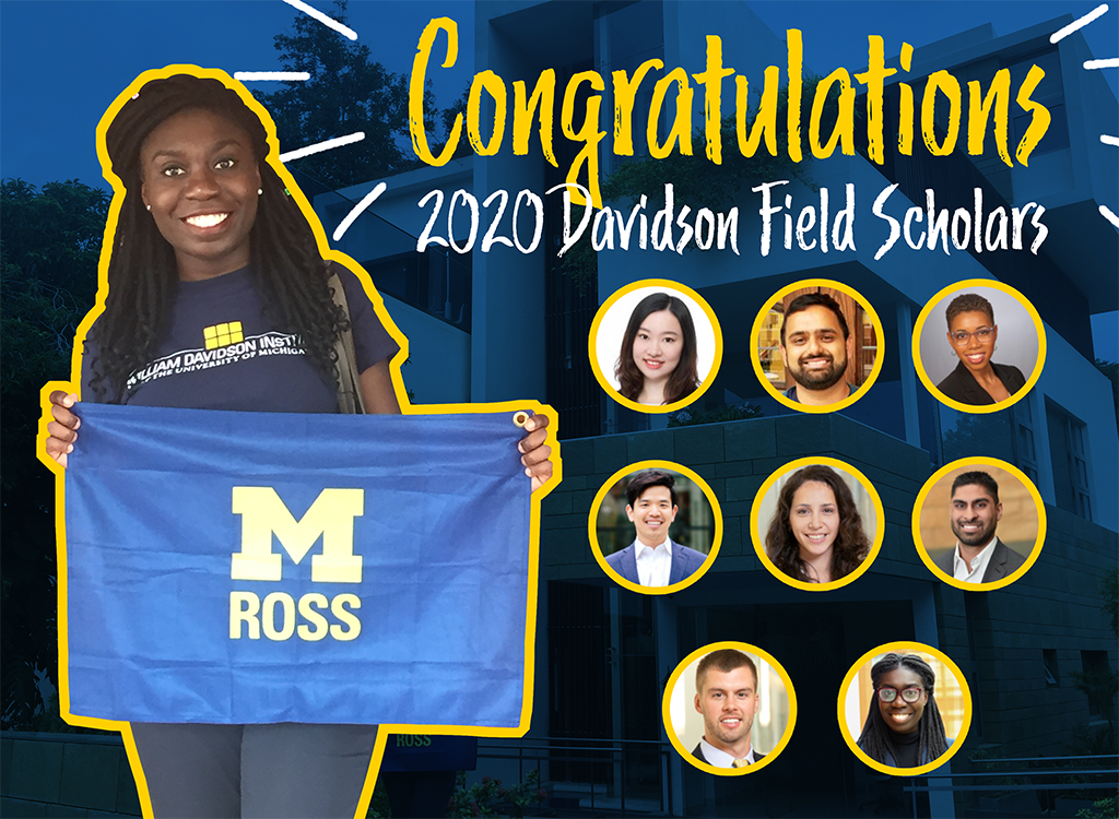 Davidson Field Scholars 2020