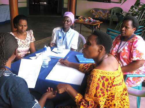 A WDI training session as part of the Goldman Sachs 10,000 Women initiative.