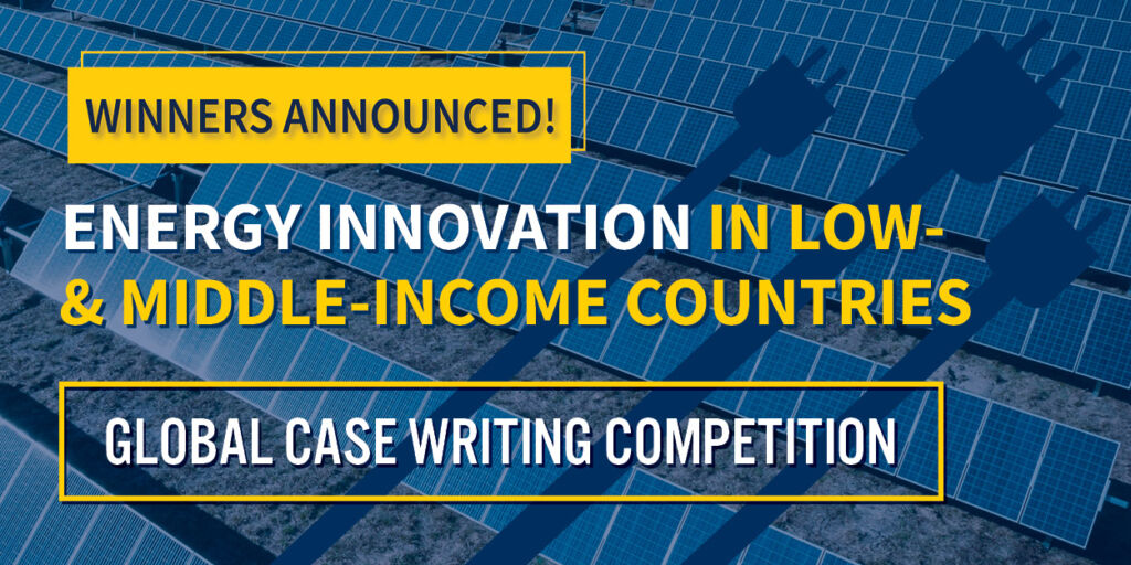 Winners announced in the Energy Case Writing Competition