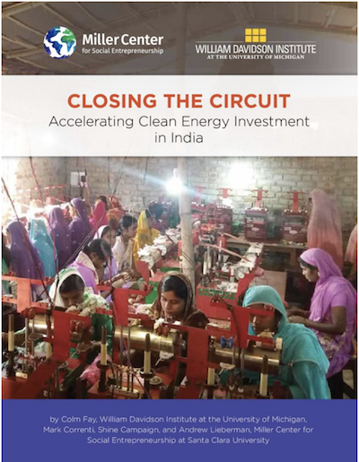 Click on the cover image to download a PDF of "Closing The Circuit: Accelerating Clean Energy Investment in India"