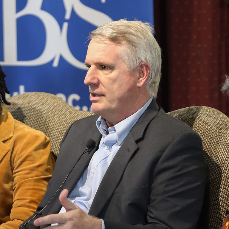 Paul Clyde speaking during conference